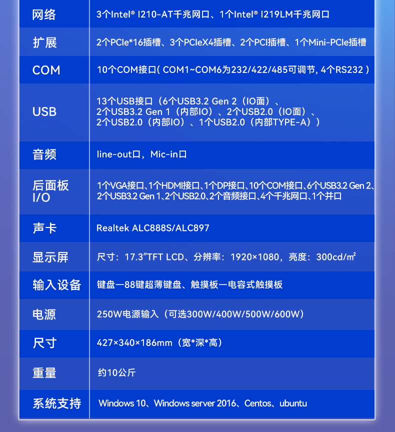 加固便攜機,酷睿10代4網(wǎng)口W480芯片組,DTG-2772-WW480MA.jpg