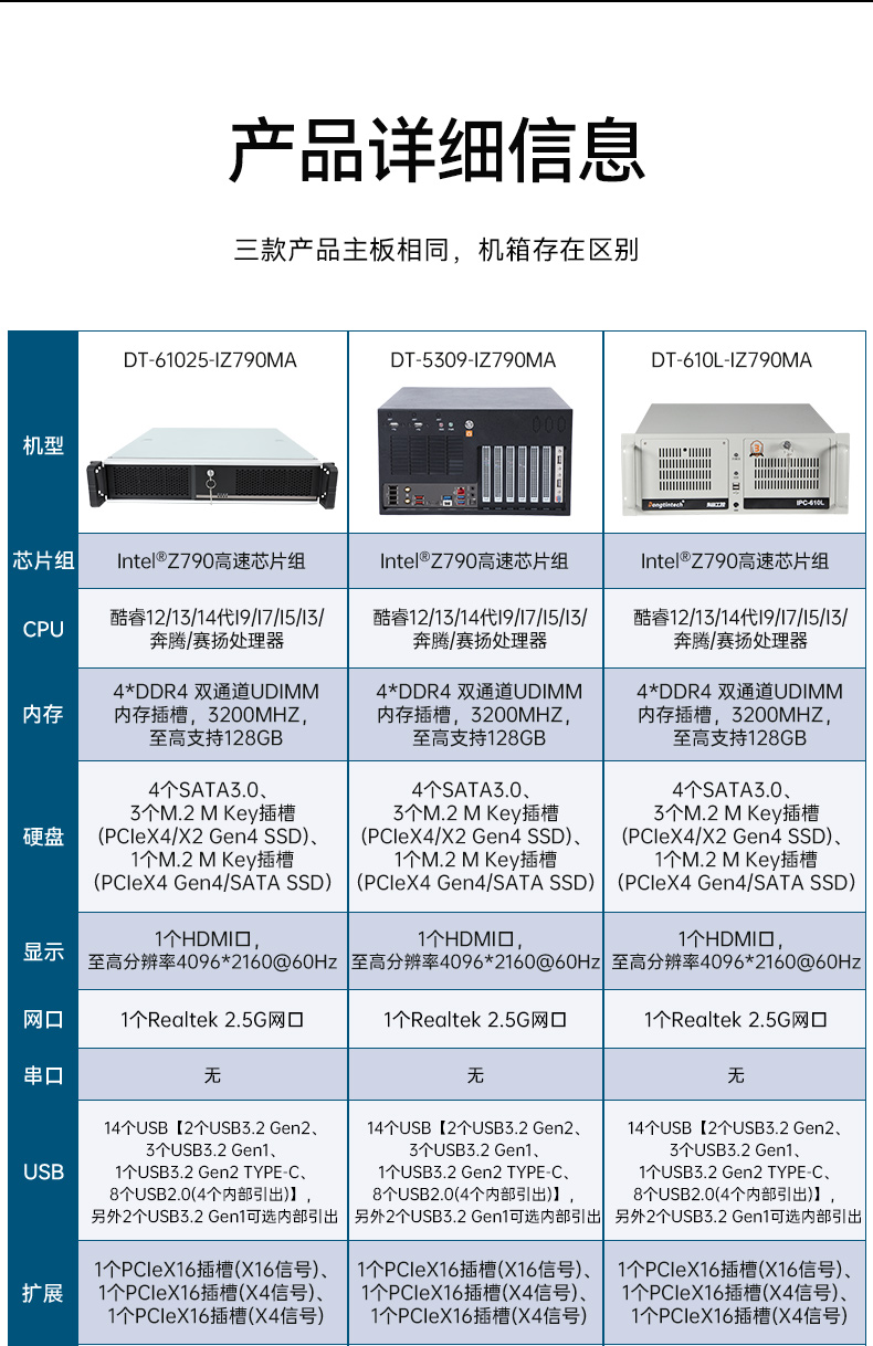 2U上架式工控機(jī),酷睿12代高性能處理器計(jì)算機(jī),DT-61025-IZ790MA.jpg