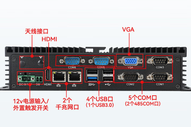 嵌入式工控機端口.png