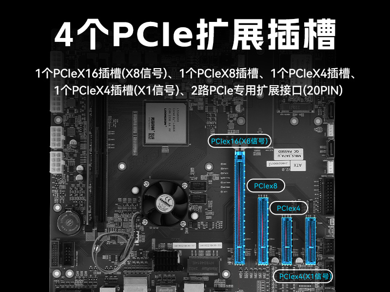 國產(chǎn)化機(jī)架式工控機(jī),龍芯cpu工控主機(jī)電腦,DT-610L-N3A6KMB